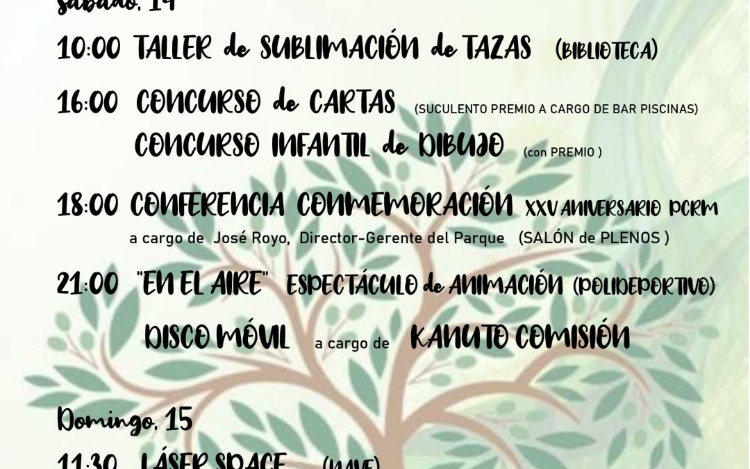 ALACÓN CULTURAL 14-15 mayo ACTIVIDADES